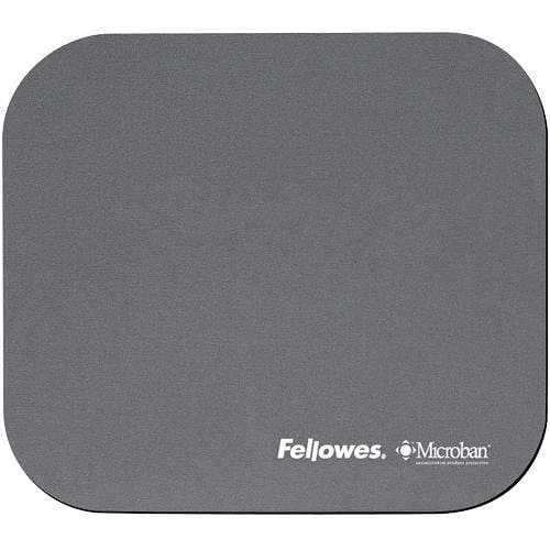Fellowes Microban Mousepad Grey 5934005