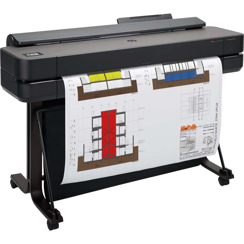 HP Designjet T650 large format printer Wi-Fi Thermal inkjet Colour 2400 x 1200 DPI 914 x 1897 mm ...
