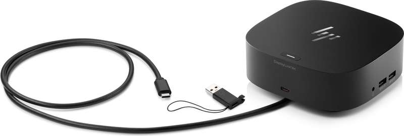 HP Universal Dock G2 Wired USB 3.2 Gen 1 (3.1 Gen 1) Type-C Black