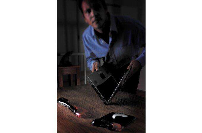 Kensington Duo Gel Mouse Pad Wrist Rest Red 62402