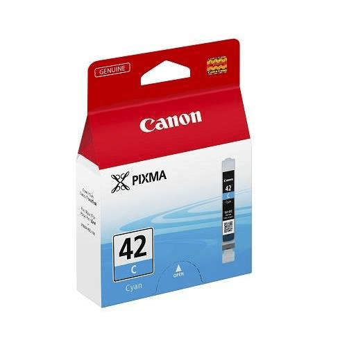 Canon CLI-42 Cyan Standard Yield Printer Ink Cartridge Original 6385B001 Single-pack