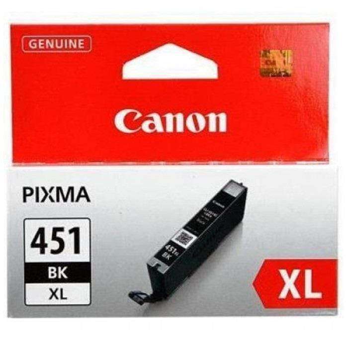 Canon CLI-451BK XL Black Printer Ink Cartridge Original 6472B001 Single-pack