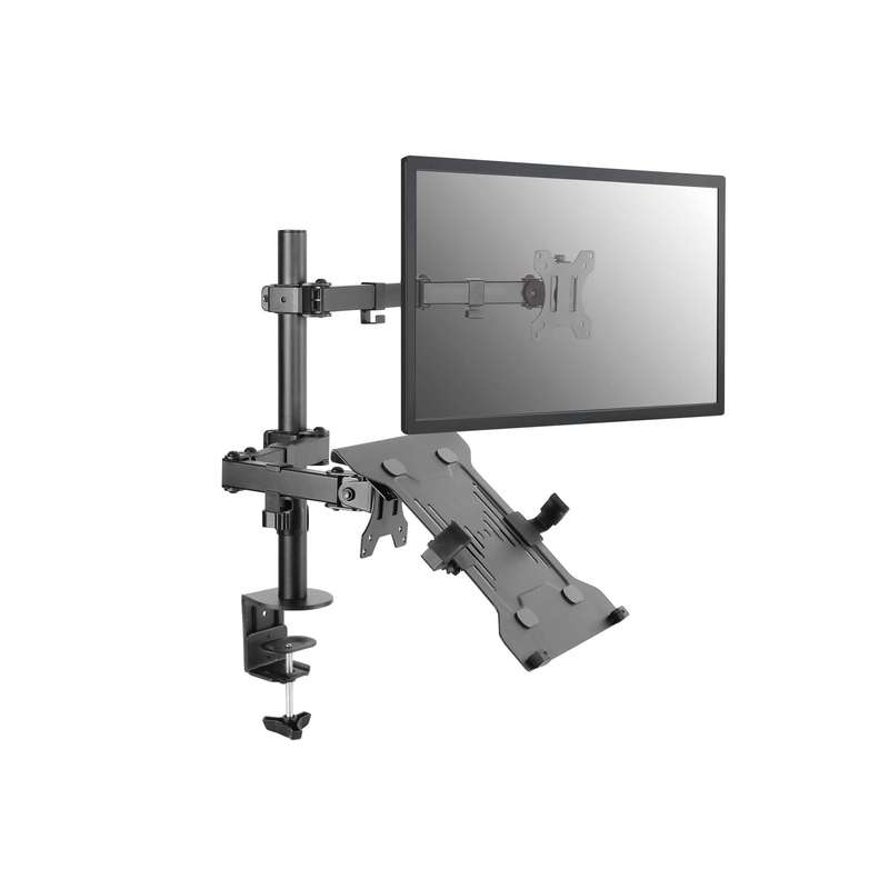 Equip 13-inch to 32-inch Articulating Dual Arm Monitor Desk Mount Bracket 650119