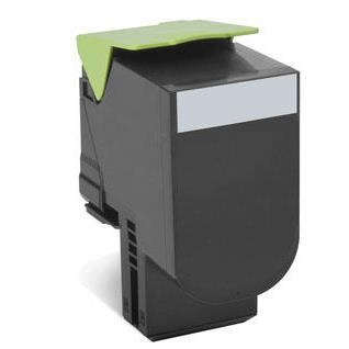Lexmark 708K Black Toner Cartridge 1,000 pages Original 70C80K0 Single-pack