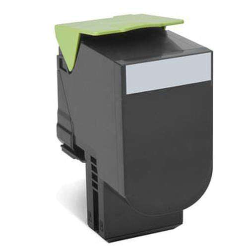 Lexmark 708K Black Toner Cartridge 1,000 pages Original 70C80K0 Single-pack