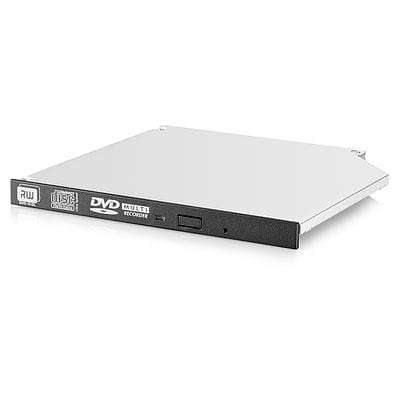 HPE 9.5mm SATA DVD-RW JackBlack Gen9 Optical Drive Optical Disc Drive Internal Black and Gray DVD...