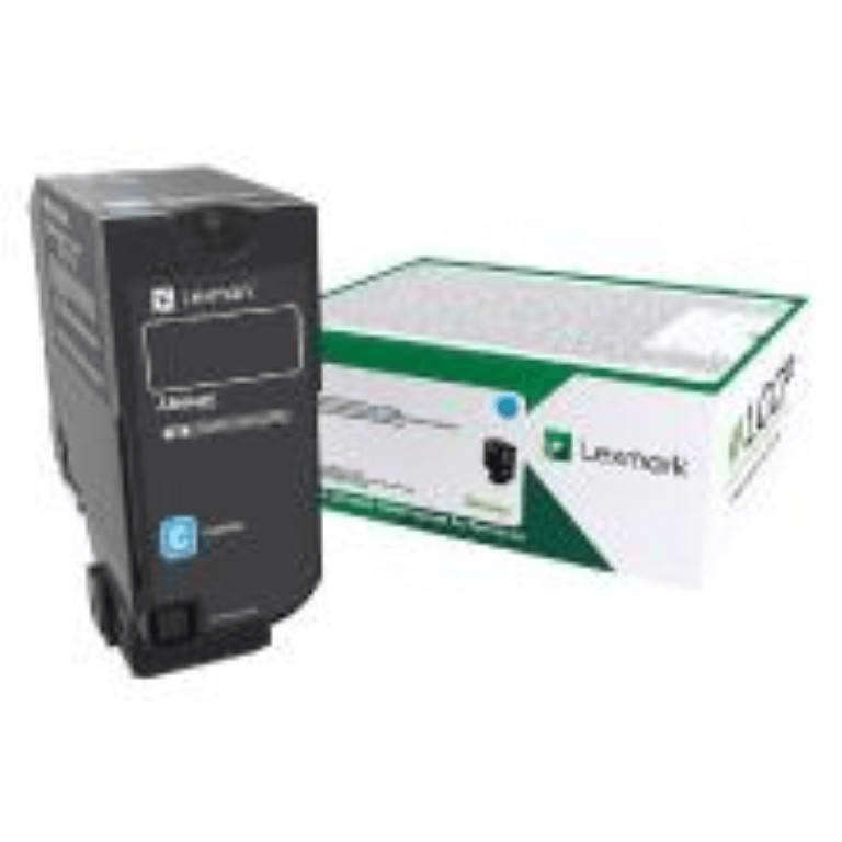 Lexmark CS/CX 727 CS728 Cyan Return Program Toner Cartridge 10,000 Pages Original 75B50C0