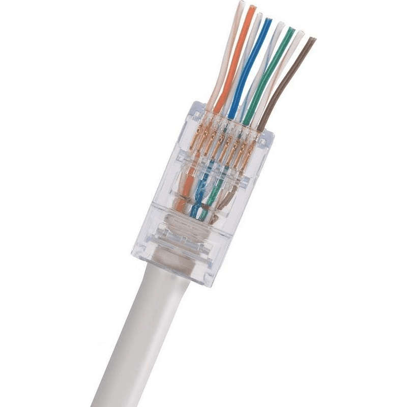 Pro'sKit CAT6 Pass Through Connector 100-pack 788-PTC50C6