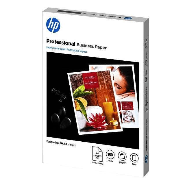 HP A4 180gsm Inkjet and PageWide Professional Business Paper 7MV79A