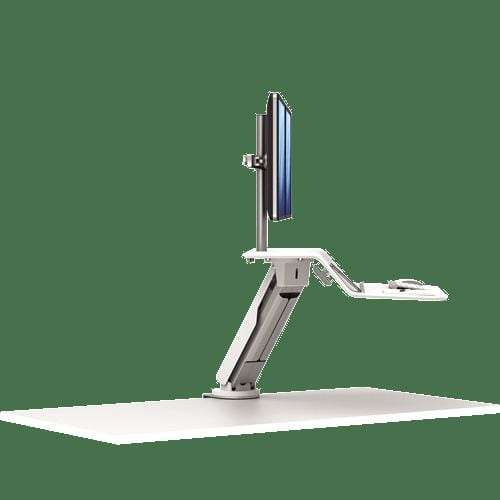 Fellowes Lotus RT Sit-Stand Workstation Dual White 8081801