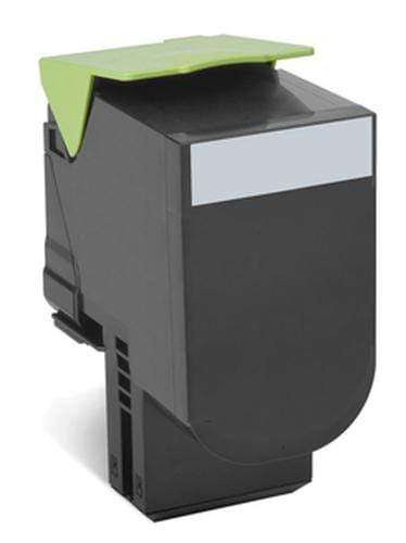 Lexmark 80C80K0 Black Toner Cartridge 1,000 pages Original Single-pack