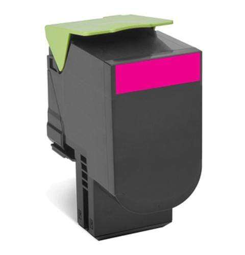 Lexmark 80C8HM0 Magenta Toner Cartridge 3,000 Pages Original Single-pack