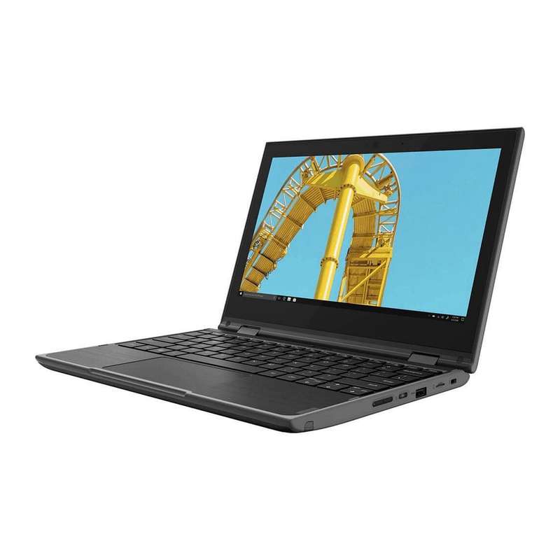Lenovo 300e 11.6-inch HD 2 in 1 Laptop - Intel Celeron N4100 128GB SSD 4GB RAM Windows 10 Pro 81M900