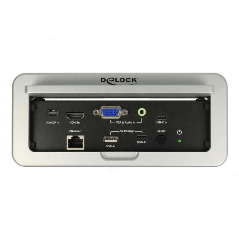 Delock Multi-AV to HDMI Converter 4K 60Hz for Table Mount 87733