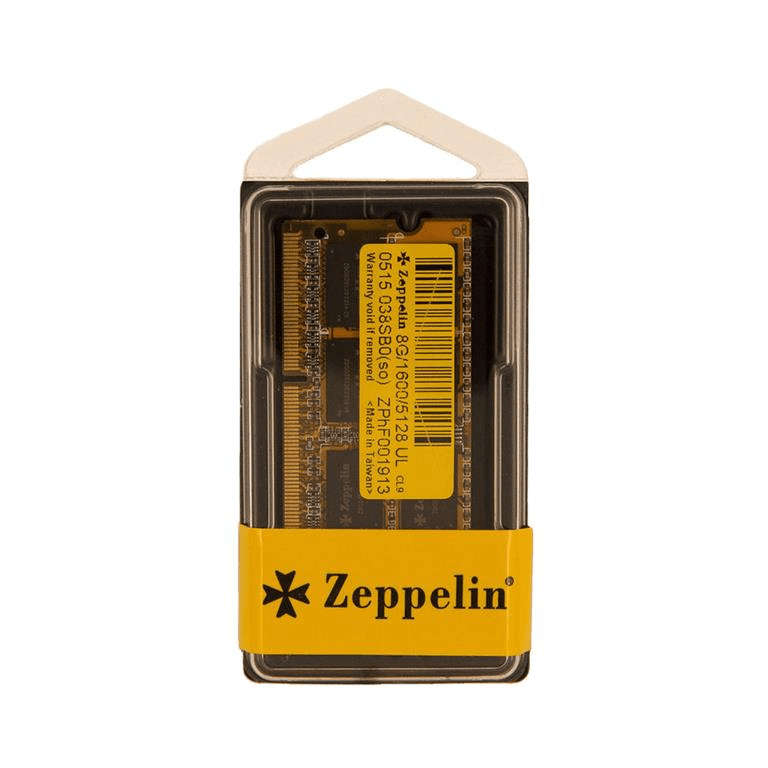 Zeppelin 8G/ZEP/1600SOLV Low Voltage SO-DIMM Memory Module 8GB DDR3 1600MHz