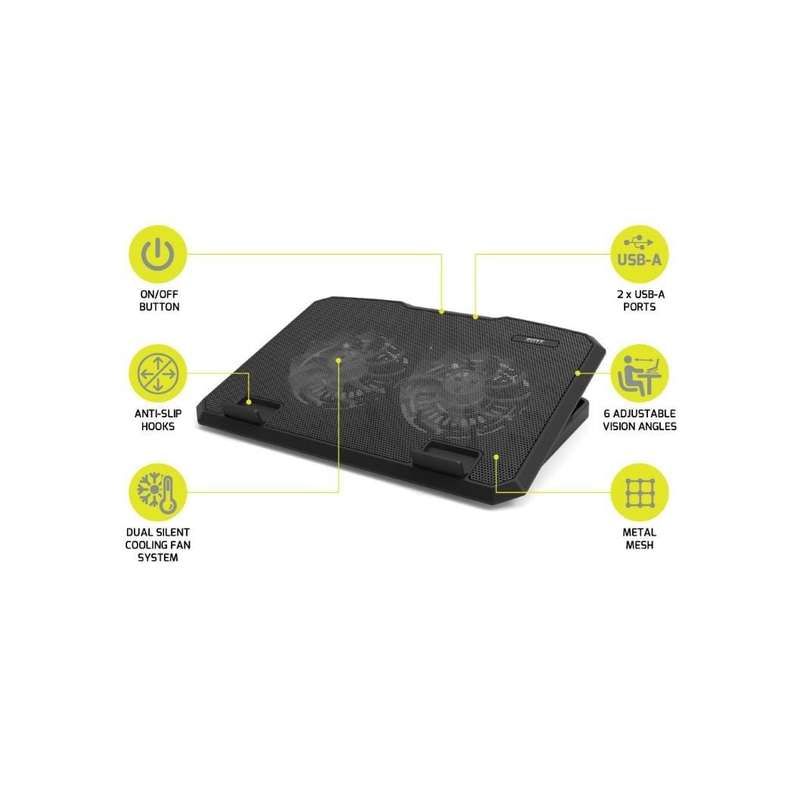 Port Designs Ergonomic 17-inch Notebook Cooling Stand 901099