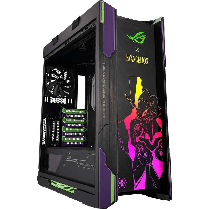 Asus GX601 ROG Strix Helios EVA Edition Midi Tower Black Gaming PC Case 90DC0020-B39020