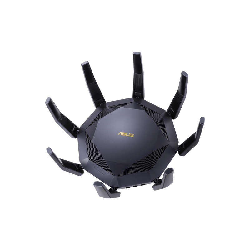 Asus RT-AX89X AX6000 AiMesh Wireless Router - Ethernet Dual-band 2.4 GHz and 5 GHz 4G Black 90IG0...