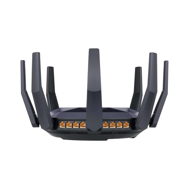 Asus RT-AX89X AX6000 AiMesh Wireless Router - Ethernet Dual-band 2.4 GHz and 5 GHz 4G Black 90IG0...