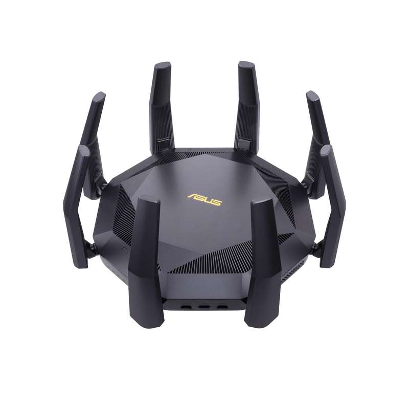 Asus RT-AX89X AX6000 AiMesh Wireless Router - Ethernet Dual-band 2.4 GHz and 5 GHz 4G Black 90IG0...