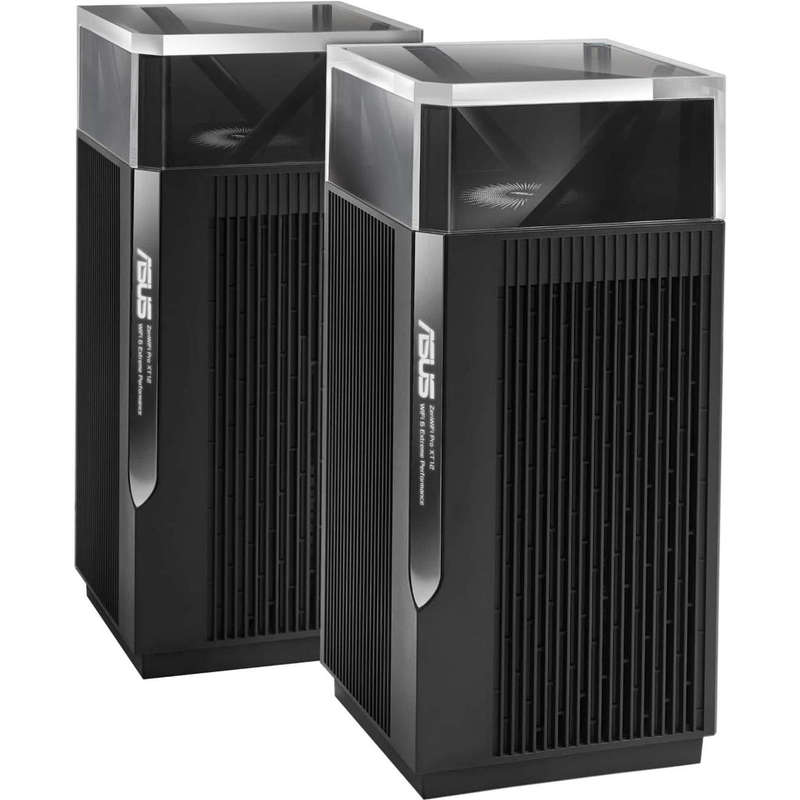 Asus ZenWiFi Pro XT12 AX11000 WiFi 6 Tri-Band AiMesh Gigabit Wireless Router - 2-pack 90IG06U0-MO...