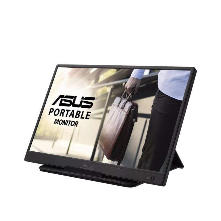ASUSZenScreen MB165B 15.6-inch 1366 x 768p WXGA 16:9 60Hz 10ms LED TN Portable USBMonitor 90LM0703-B