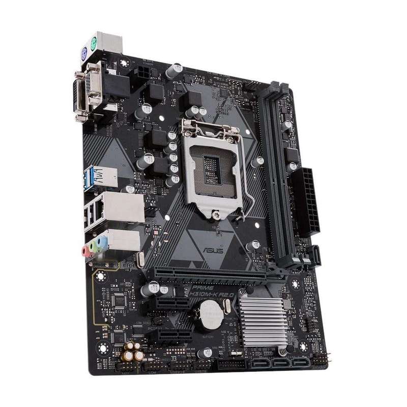 Asus PRIME H310M-K R2.0 Intel LGA 1151 (Socket H4) Micro ATX Motherboard 90MB0Z30-M0EAY0