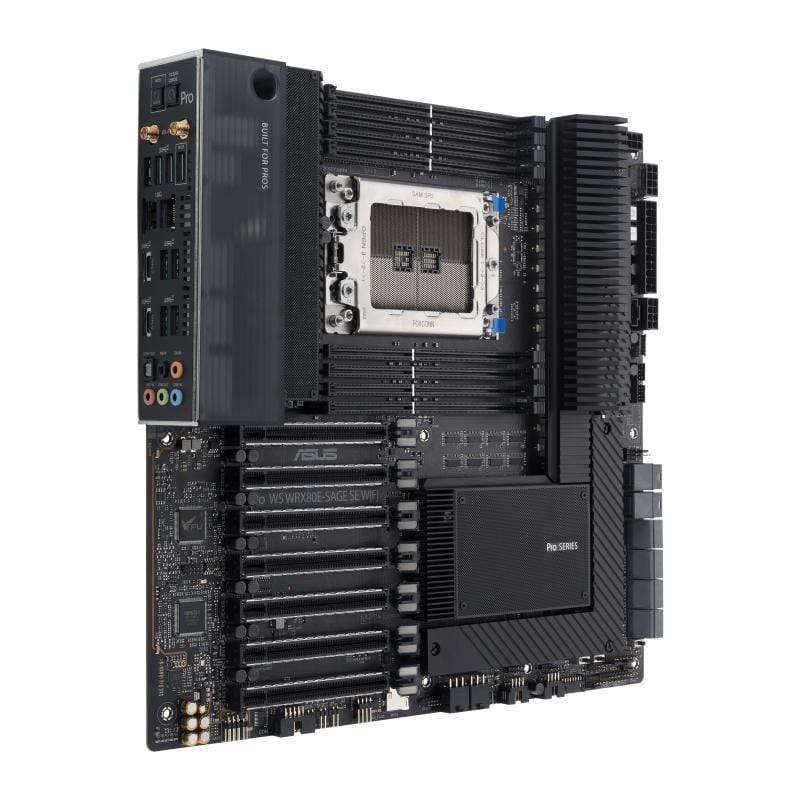 ASUS WRX80E-SAGE SE WiFi AMD WRX80 Socket SP3 Extended ATX Motherboard 90MB1590-M0EAY0