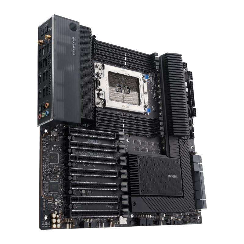 ASUS WRX80E-SAGE SE WiFi AMD WRX80 Socket SP3 Extended ATX Motherboard 90MB1590-M0EAY0
