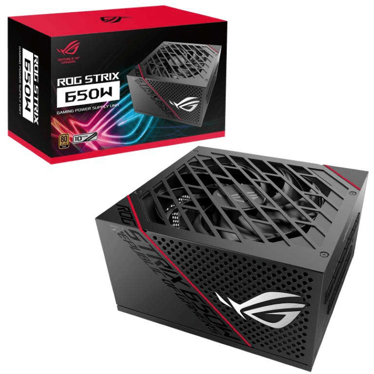 ASUS ROG Strix 650G 80 Plus Gold 650W Power Supply Unit 90YE00A1-B0NA00