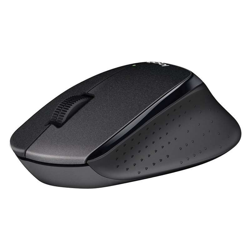 Logitech M330 Silent Plus Wireless Mouse - Black 910-004909