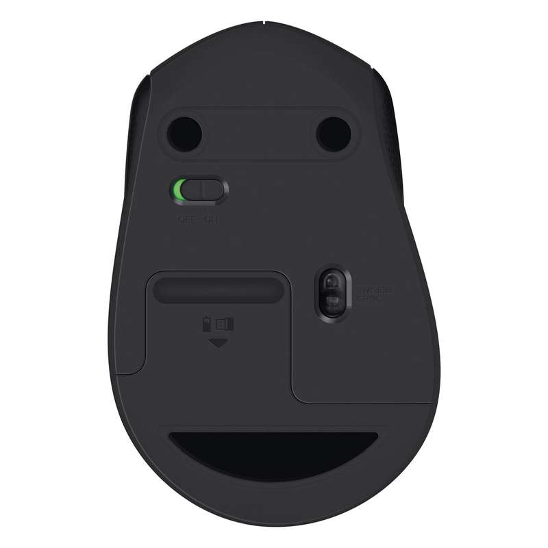 Logitech M330 Silent Plus Wireless Mouse - Black 910-004909