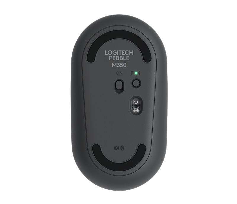 Logitech Pebble M350 Wireless Ambidextrous Mouse - Graphite 910-005718