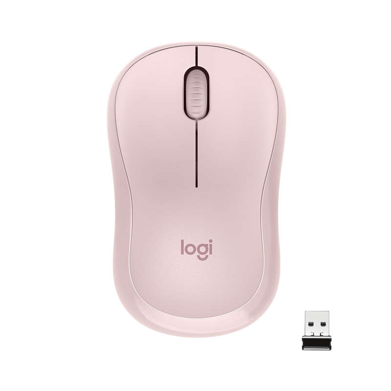 Logitech M220 Silent Wireless Mouse Pink 910-006129