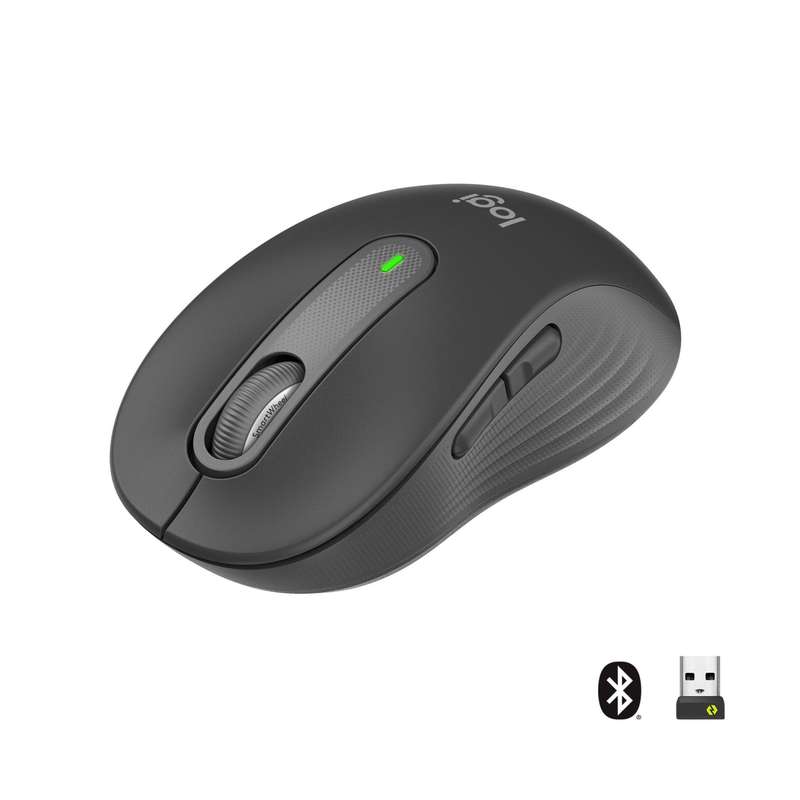 Logitech Signature M650 Mouse Right-Hand RF Wireless+Bluetooth Optical 2000 DPI 910-006253