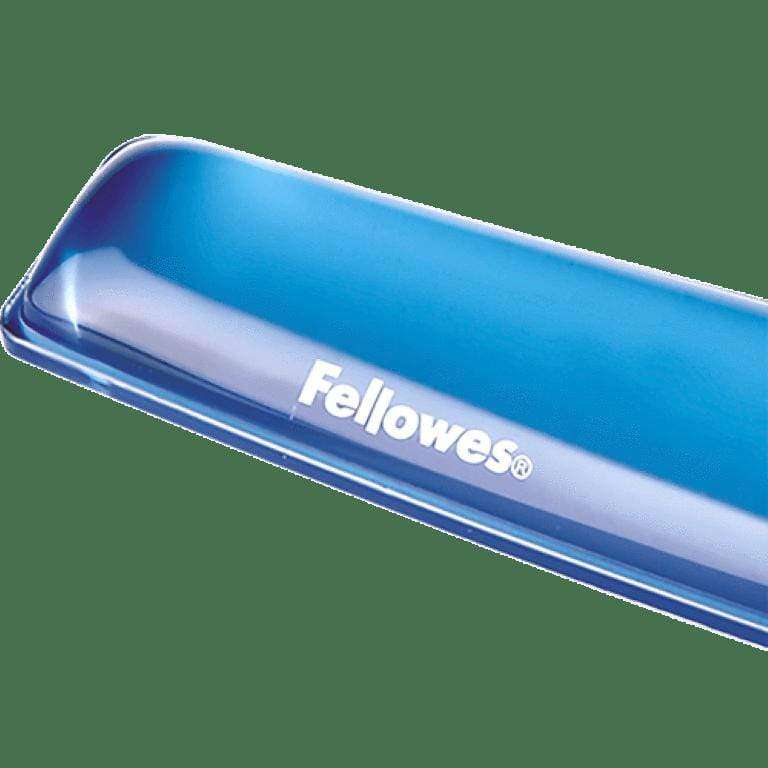 Fellowes Crystals Gel Keyboard Wrist Support Blue 9113709