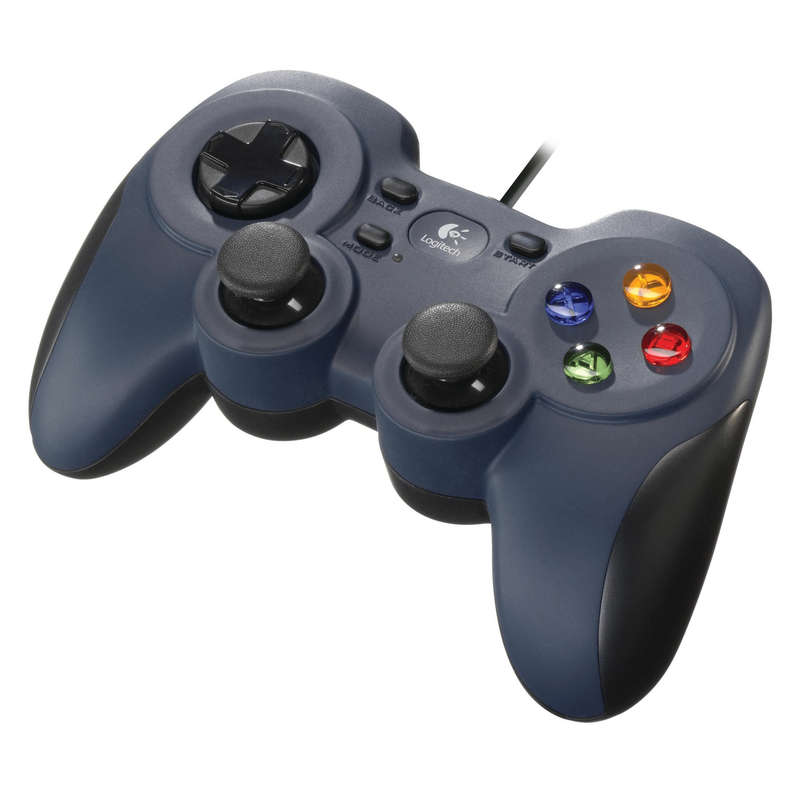 Logitech F310 Gamepad PC Digital Black and Blue Multicolour 940-000138