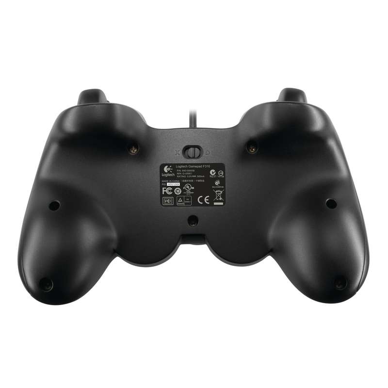 Logitech F310 Gamepad PC Digital Black and Blue Multicolour 940-000138