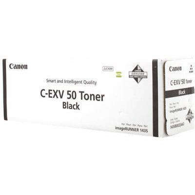 Canon C-EXV 50 Black Toner Cartridge 17,600 Pages Original 9436B002 Single-pack