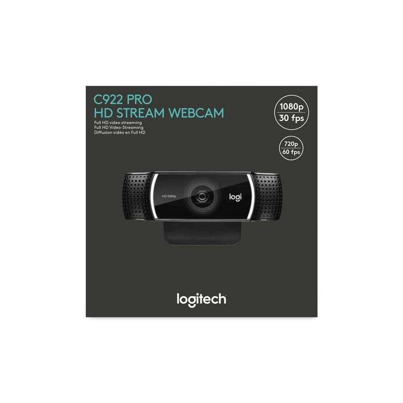 Logitech C922 Pro Stream Webcam Including Tripod 960-001088