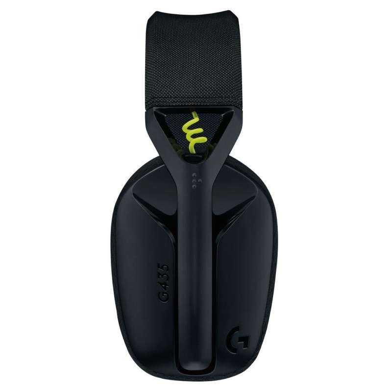 Logitech G435 Lightspeed Wireless Gaming Headset Black and Neon Yellow 981-001050
