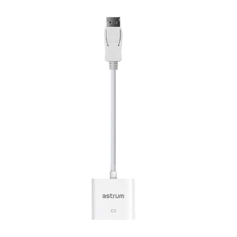 Astrum DA220 Display Port Male to VGA Female Active Adapter A38022-Q