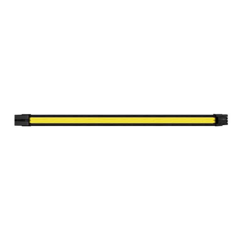 Thermaltake TtMod Sleeve Cable Extension Yellow/Black 0.3m AC-047-CN1NAN-A1