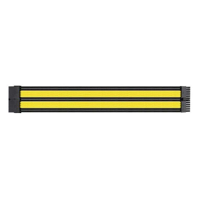 Thermaltake TtMod Sleeve Cable Extension Yellow/Black 0.3m AC-047-CN1NAN-A1