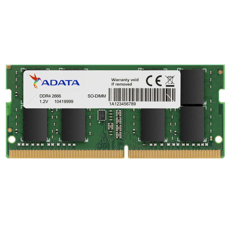 ADATA AD4S26664G19-SGN Memory Module 4 GB 1 x 4 GB DDR4 2666 MHz