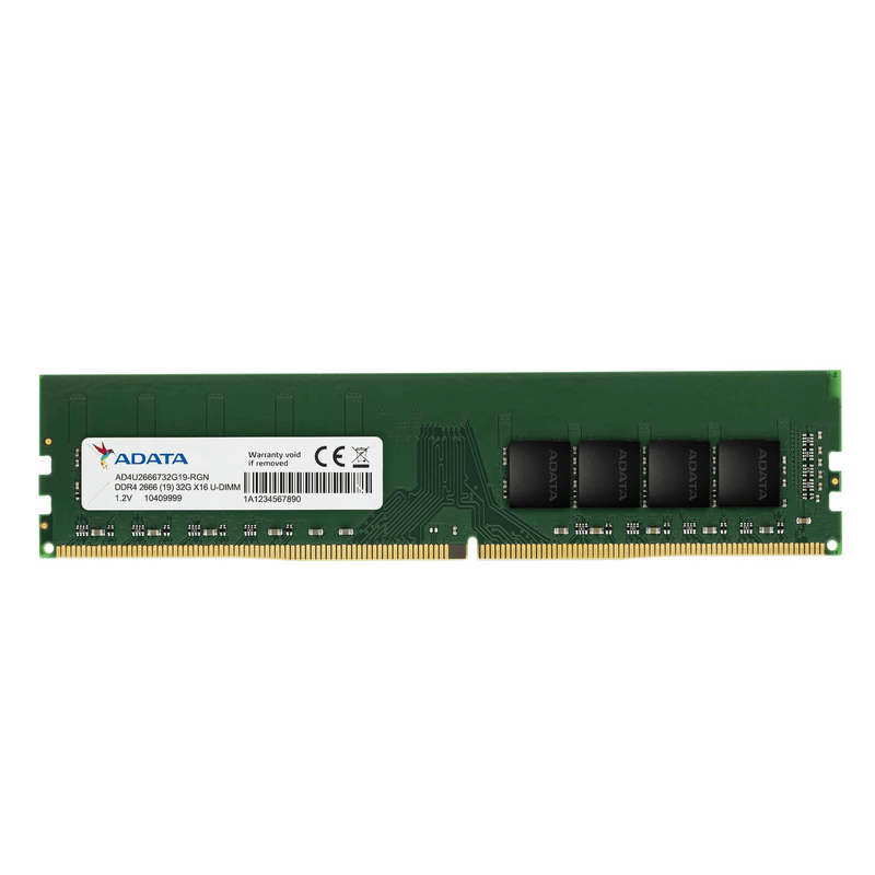 ADATA AD4U26664G19-SGN Memory Module 4 GB 1 x 4 GB DDR4 2666 MHz