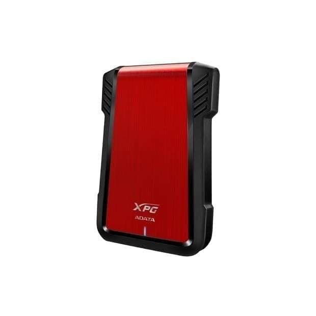 ADATA EX500 2.5-inch HDD/SSD Enclosure Black and Red AEX500U3-CRD