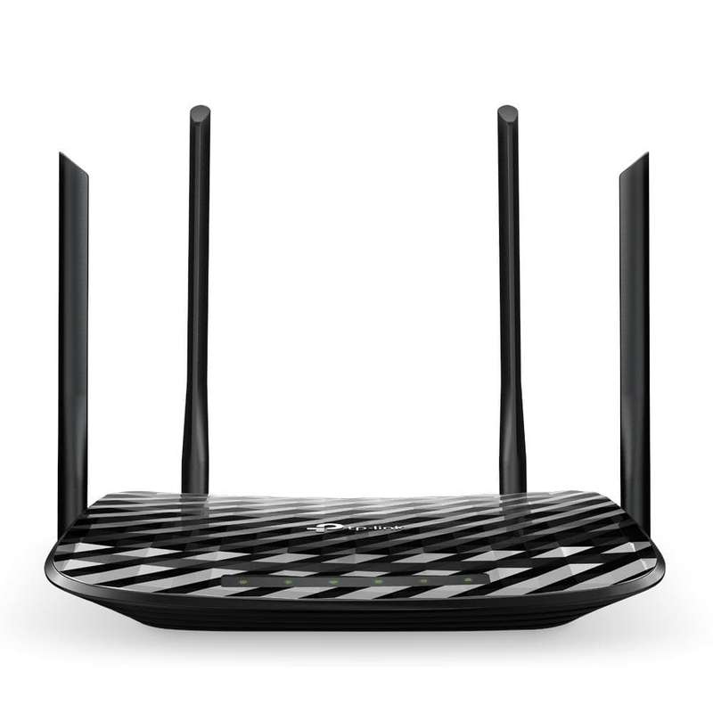 TP-Link Archer C6 Wi-Fi 5 Wireless Router Dual-band 2.4GHz and 5GHz Fast Ethernet White