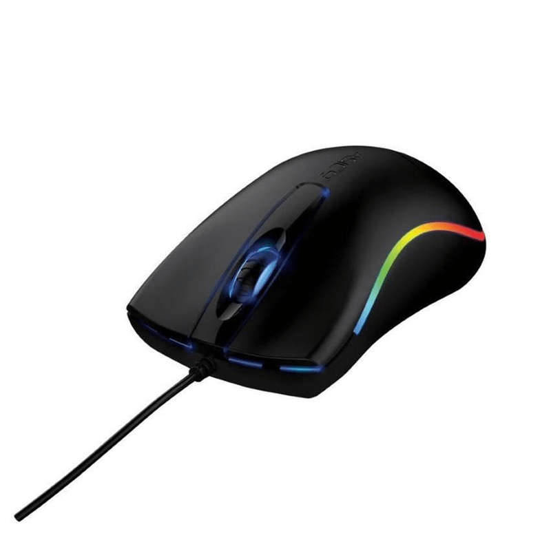 Alcatroz Asic 9 RGB FX Wired USB Mouse Black ASIC9 RGB FX BLACK