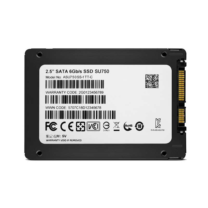 ADATA Ultimate SU750 2.5-inch 512GB Serial ATA III 3D TLC Internal SSD ASU750SS-512GT-C